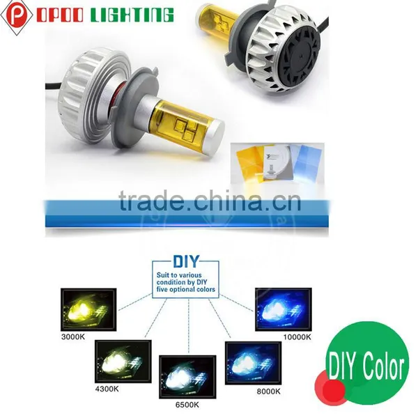 New hi Low Beam Bright 30w h4 Led Headlight 2015 photo-2