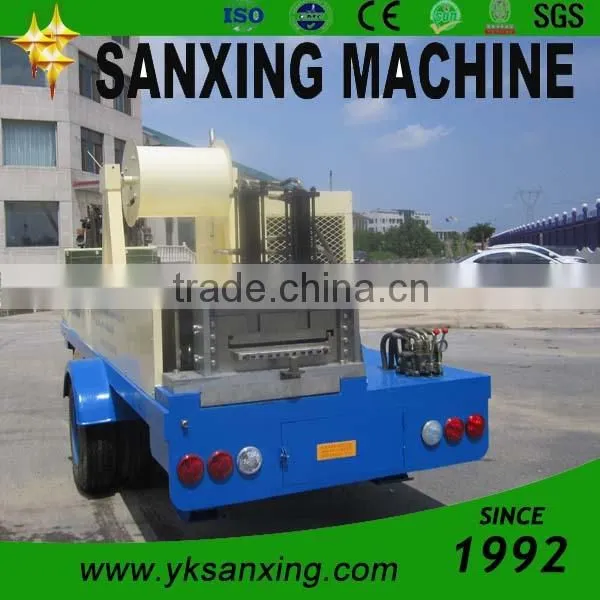 Arch Roof Without Columns Sanxing k q Span Roll Forming Machine photo-2