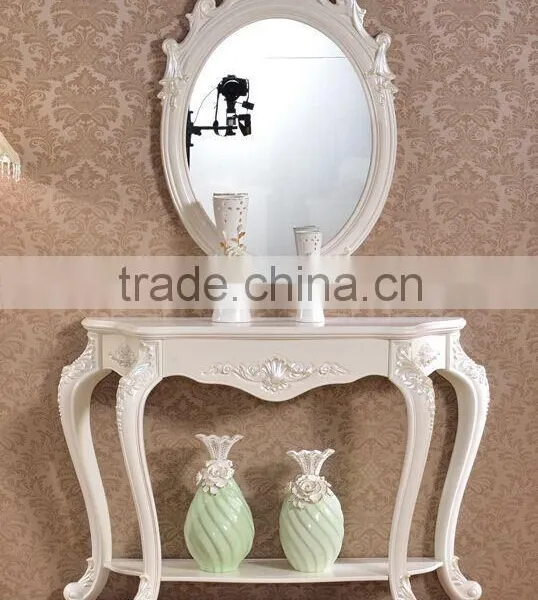 2016 Christmas New Year Best Sales High Quality Antique UK Mirror Console Table