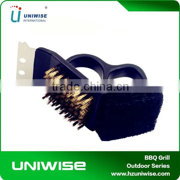 Stainless BBQ Grill Cleaning Brush with Bristles