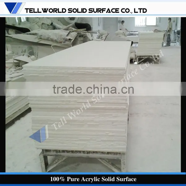Acrylic Faux Marble Sheet Solid Surface Sheet for Bathroom photo-4
