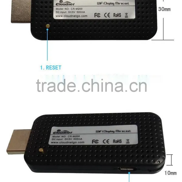 Christmas tv Box Android CR-M200 Miracast Wifi Disply Dongle Chromecast Linux Dongle Mali 400 HDD Player photo-2