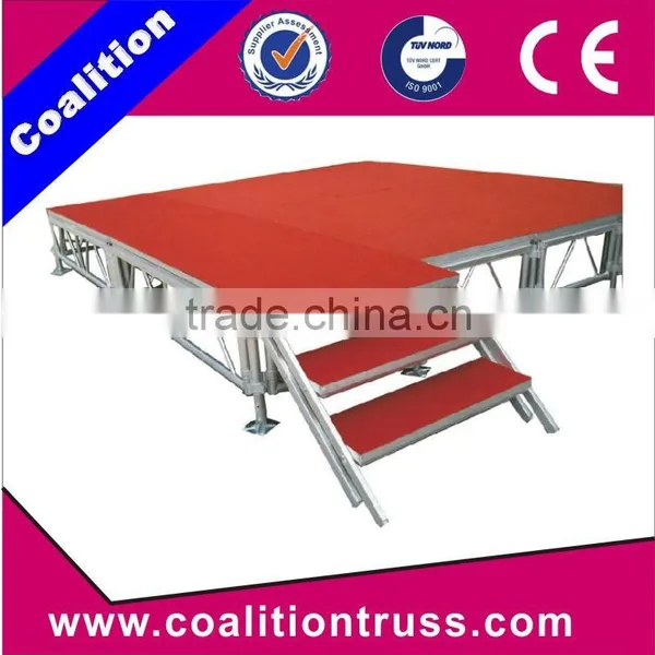 Aluminum Used Mobile Portable Stage For Sale photo-6