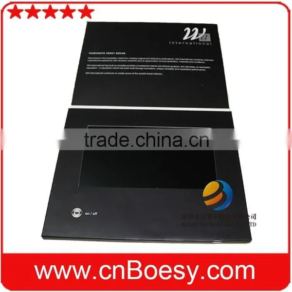 Newest Style 10 Inch High Quality Video Brochure photo-2