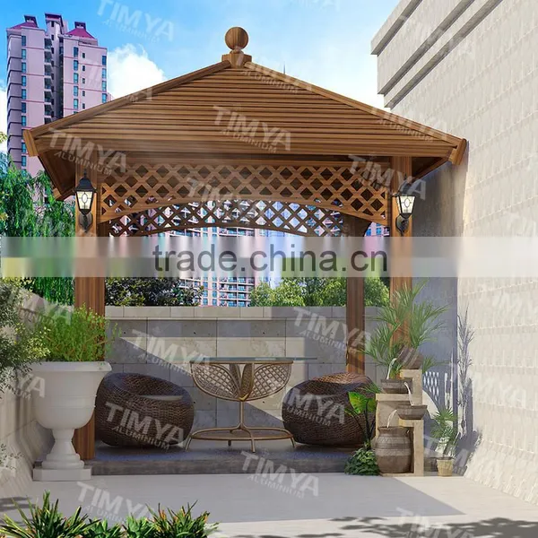 Outdoor Aluminum Frame Doubl Lamp for Gazebo Carry Bag photo-3