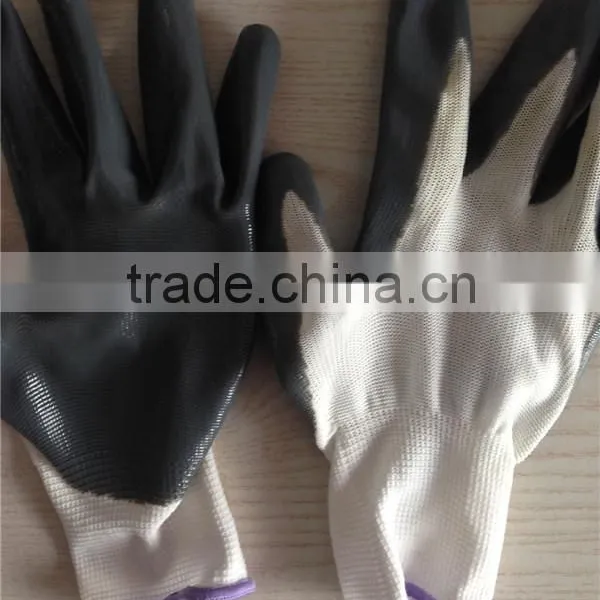 Working Polyester Nitrile Coated Gloves photo-2