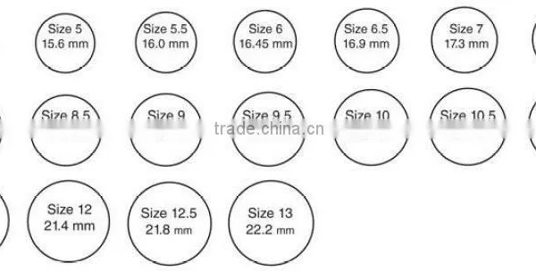 Ring Size Chart
