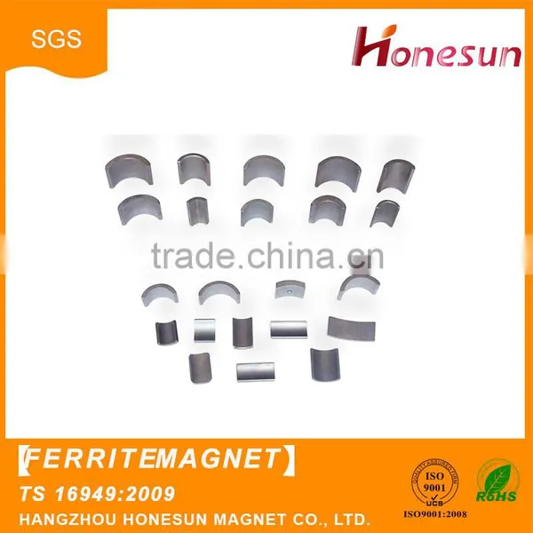 China Supplier High Performance Arc Permanent Ferrite Magnets photo-3