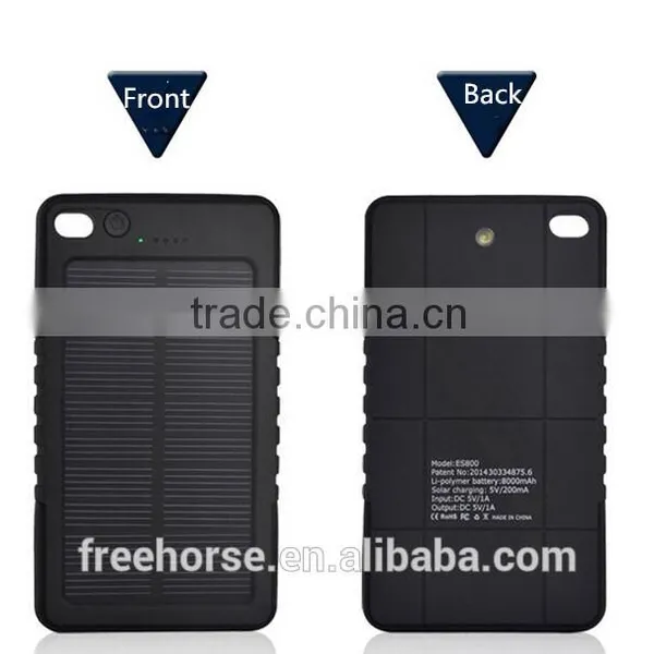 Made in China Waterproof Solar Mobile Charger Solar Battery Charger 8000mah photo-6