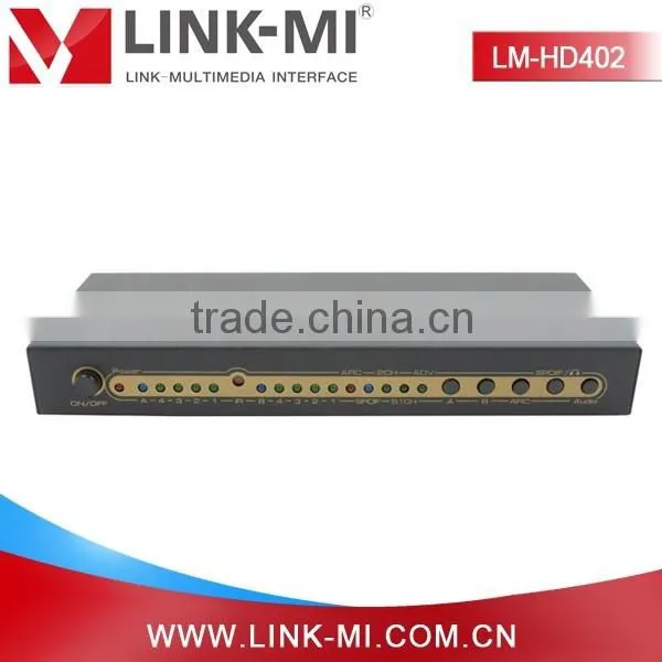 LM-HD402 HDMI Matrix 4 in 2 Out Support Optical Audio photo-2