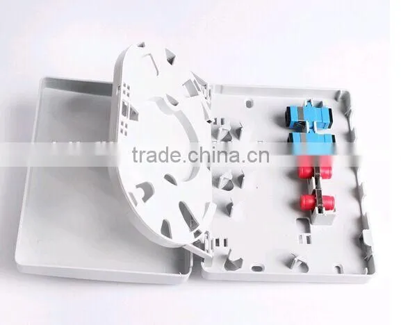 Plastic 4cores Indoor FTTH Fiber Optic Terminal Box OTB-C04,Ftth Mini Fiber Optic Terminal Box photo-5