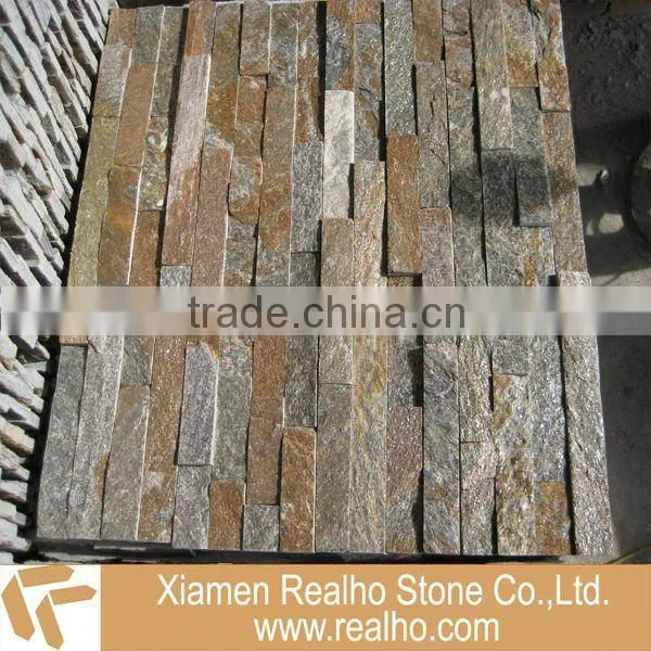 rustic quartz culture stone panel