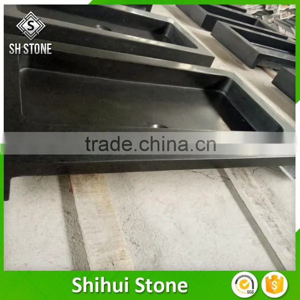 Custom Design Double Bowl Outdoor Stone Sink photo-4