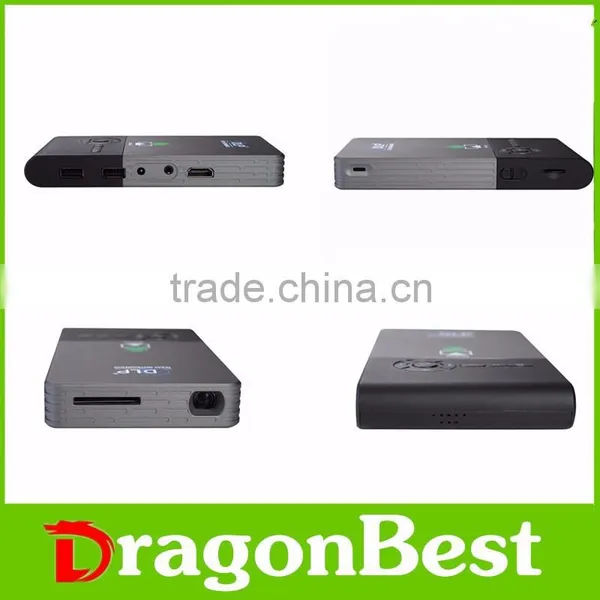 Digital Projector Wireless Mini Projector Android 4.4 With LED Lamp Full HD 1080P Lamp Life 15000 Hours