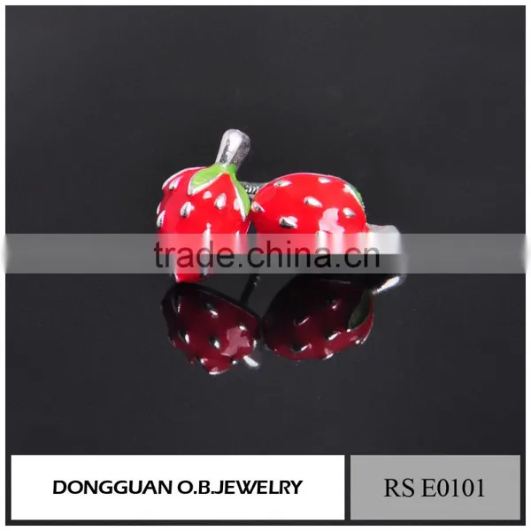 Wholesale European Style Free Shipping Silver Stud Earrings photo-6