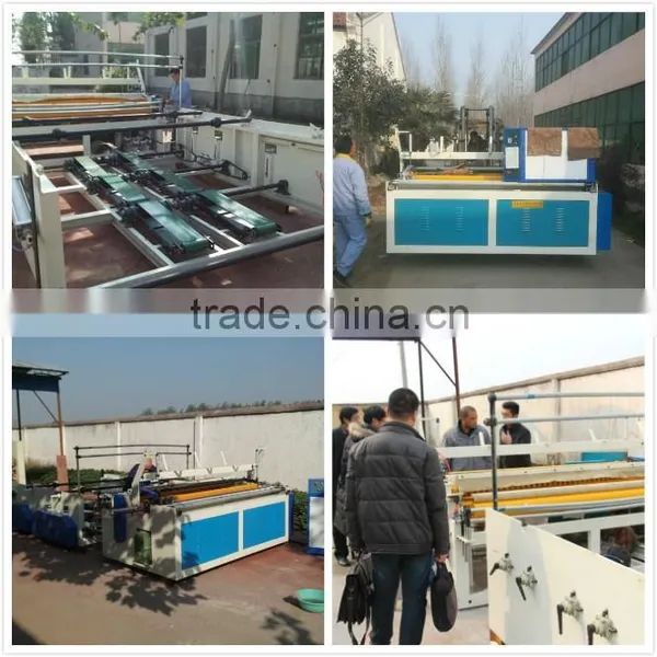 1092mm Tissue Paper Rewinding Machine (Embossing & Perforating)/toilet Paper Rewinder Machine/ Bobbin Cutter photo-5
