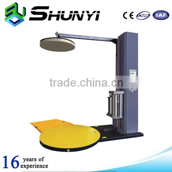 Wrapping Machine Type Motorized Top Platen Pallet Wrapping Machine photo-2