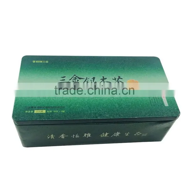 Embossing Plain Blank Coffee Tea Tin Box Set photo-2