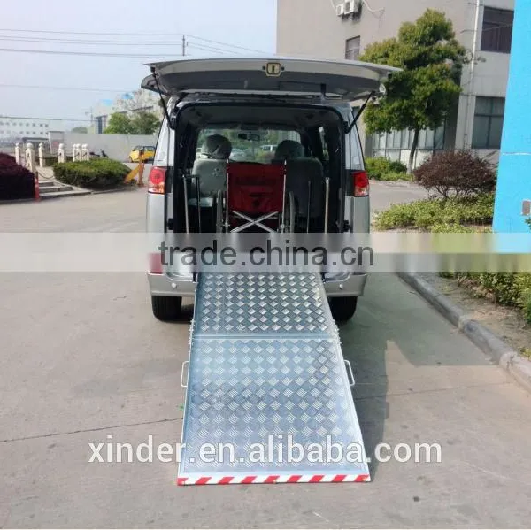 BMWR Series Folding Manual Wheelchair Van Ramp for Disabled and Electric Wheelchair photo-2