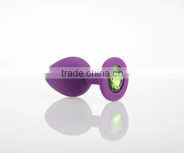 CT Silicone 44g Seamless Butt Plug Plugs Silicon Soft Silicone Anal Toys photo-3