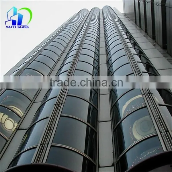 Commercial Building Double Glazing Low E Glass Panel Exterior Building Elevation Low E Glass Walls photo-4