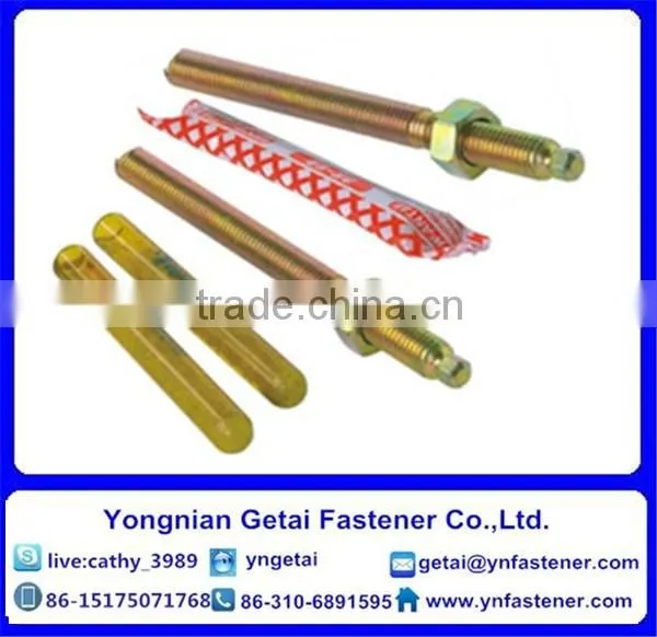 Chemical Anchor, Electro Galvanized Wedge Anchor, Color-zinc Plated Wedge Anchor With Good Quality photo-4