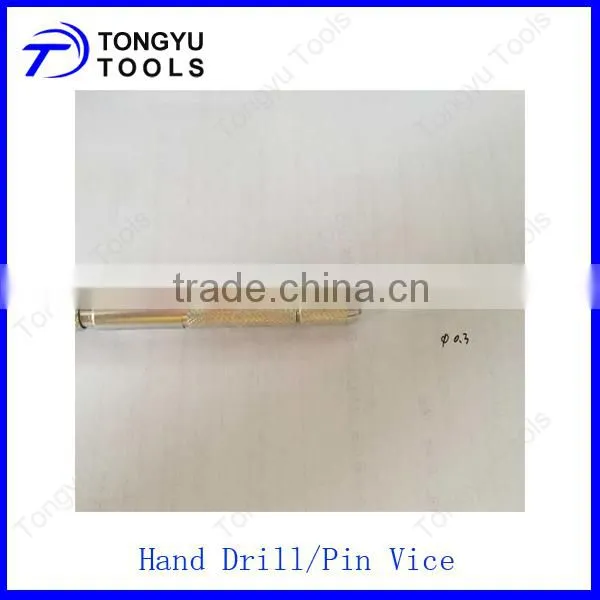Double Chuck Pin Vise and Hand Drill for Micro Drill Bit photo-4