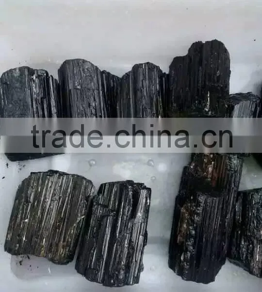 Wholesale Natural Black Tourmaline Rough Crystal Quartz Rock Raw Stone photo-2