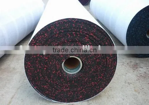 Fitness Center Gym Flooring Rubber Sheet Roll photo-3