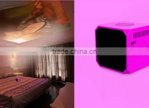 Mini Multimedia Popular Magic Cube Handheld 50Lumens Brightness Pico Projector photo-3