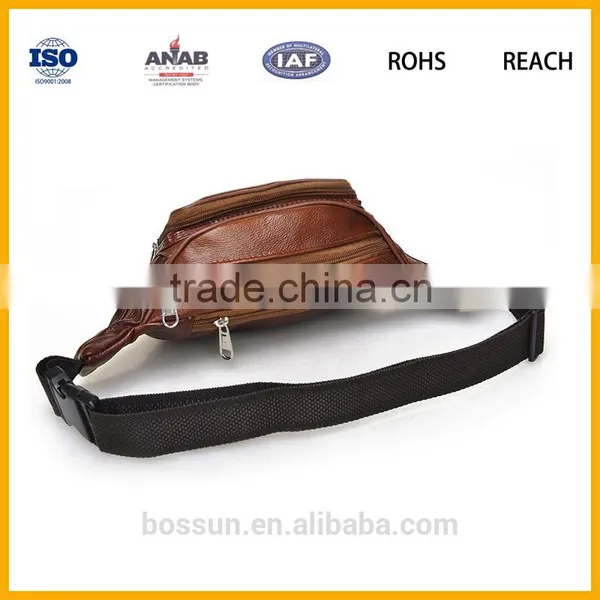 Hot Selling High Quality Genuine Leather Waist Bag With China Factory Price photo-5
