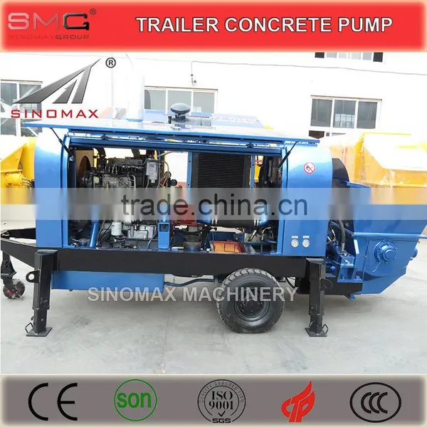 HOT Sale! 20m3/h Diesel Engine Small Concrete Pump for Sale in China With Top Quality photo-4