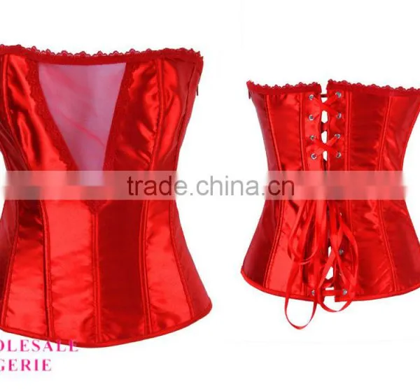 2015 Newest Cheap Print Flower Waist Training Corsets for Women photo-6