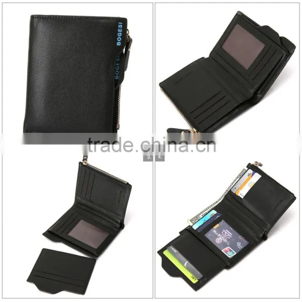 Men's Leather ID Multi Functional Wallet Credit Card Wallet Fashion Wallet For Men photo-2