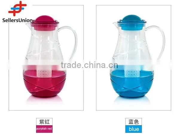 No.1 Yiwu & Ningbo Exporting Commission Agent Wanted Clear Good Quality Cold Water Jug Set With 4 Cups Plastic Teapoot Set photo-6