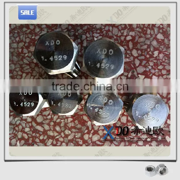 Alloy 800 . Alloy800H. Alloy825 . Alloy925stainless Steel Fasteners Full Thread Hex Bolts photo-5
