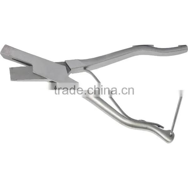 Veterinary Instrument Ear Marking Pliers U/V Cut Stainless Steel Pig Ear Notcher Plier photo-2