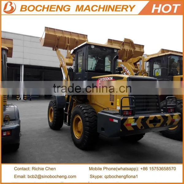 XCMG 3Ton Wheel Loader LW300FN With Optional Side Dump Bucket photo-4