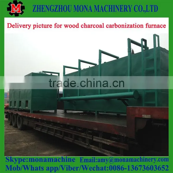 Wood Tar Oil and Exhaust Gas Collected Charcoal Carbonization Furnace photo-4