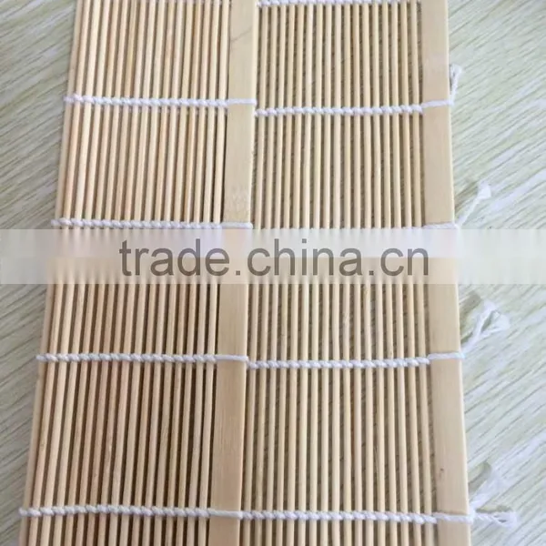 FD-16322 Bamboo Sushi Rolling Mat White Bamboo Mat photo-4