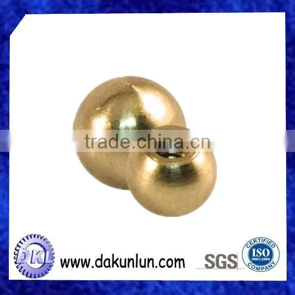 Hot Sale PrecisionThreaded Brass Ball With Hole photo-2