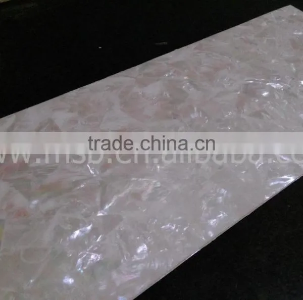Triangle White Coated MOP Shell Paper for Inlay photo-2