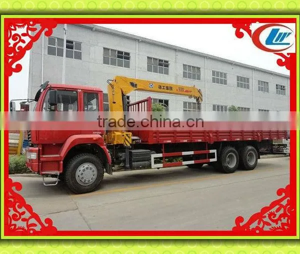 Sino Heavy Lorry Crane Truck, Lift Crane Lorry,truck With Crane