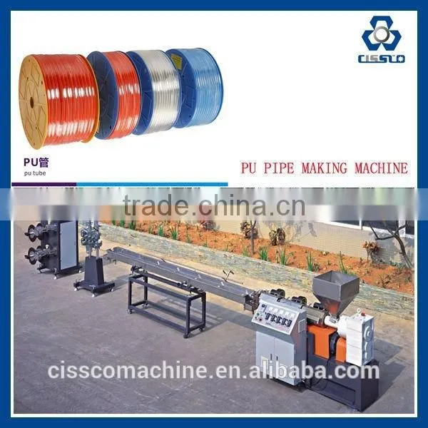 PU AIR HOSE MACHINE PU DUCT TUBE EXTRUDING LINE photo-3