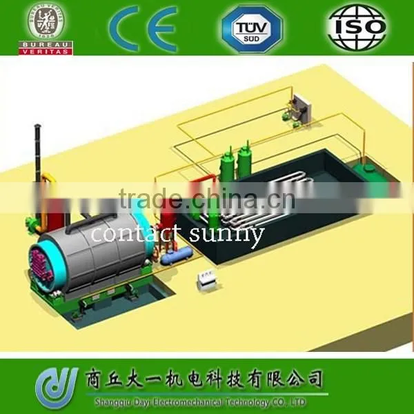 Scrap Plastic Refining Pyrolysis Plant To Fuel Oil From 5Ton to 40Ton photo-2