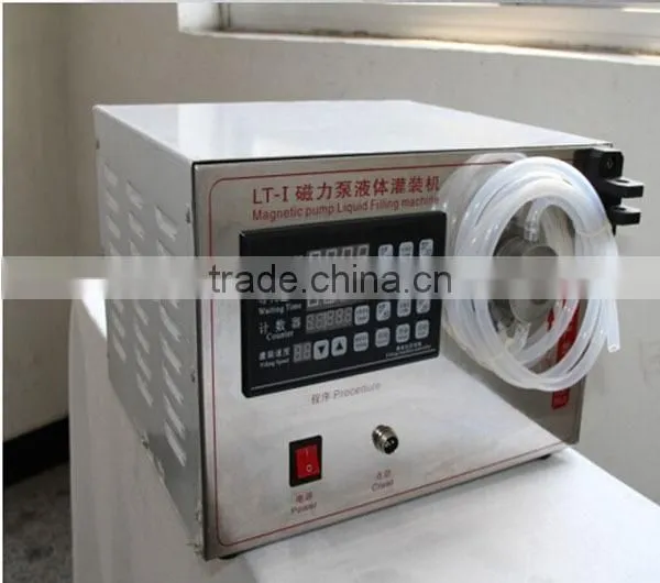 LT-1 Single Head Magnetic Pump Liquid Filling Machine photo-4