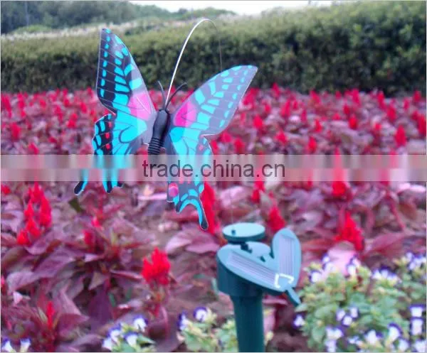 Solar Butterfly Solar and Battery Powered Fluttering Butterfly Solar Fluttering Buftterfly Flying Butterfly photo-3