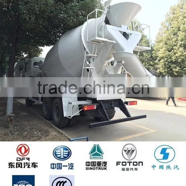 8~10 m3 Shacman Concrete Mixer Truck, 8000~10000 Liter Shacman Concrete Truck, 8~10 Cbm Shacman Mixer Drum Tank Truck photo-3