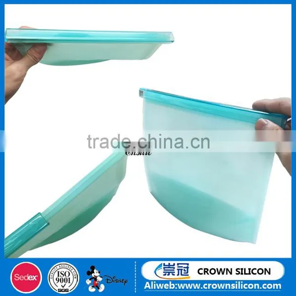 Silicone Fresh-Keeping Bag,Silicone Food Container,Silicone Food Freezer Bags photo-5
