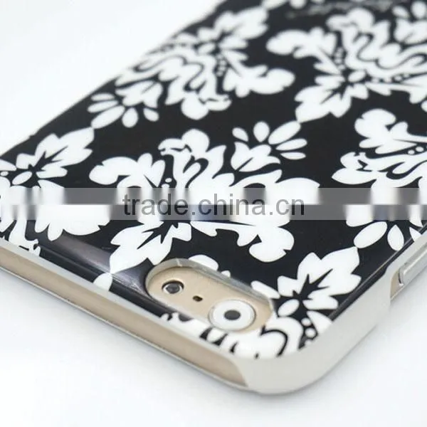 Custom Classical Flower Printed Protective Case,IMD Phone Case for IPhone6 photo-2